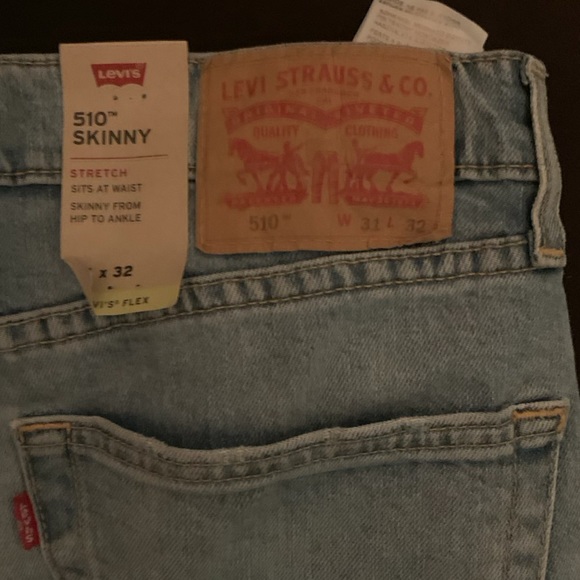 Levi’s 31x32 510 skinny’s - Picture 2 of 3